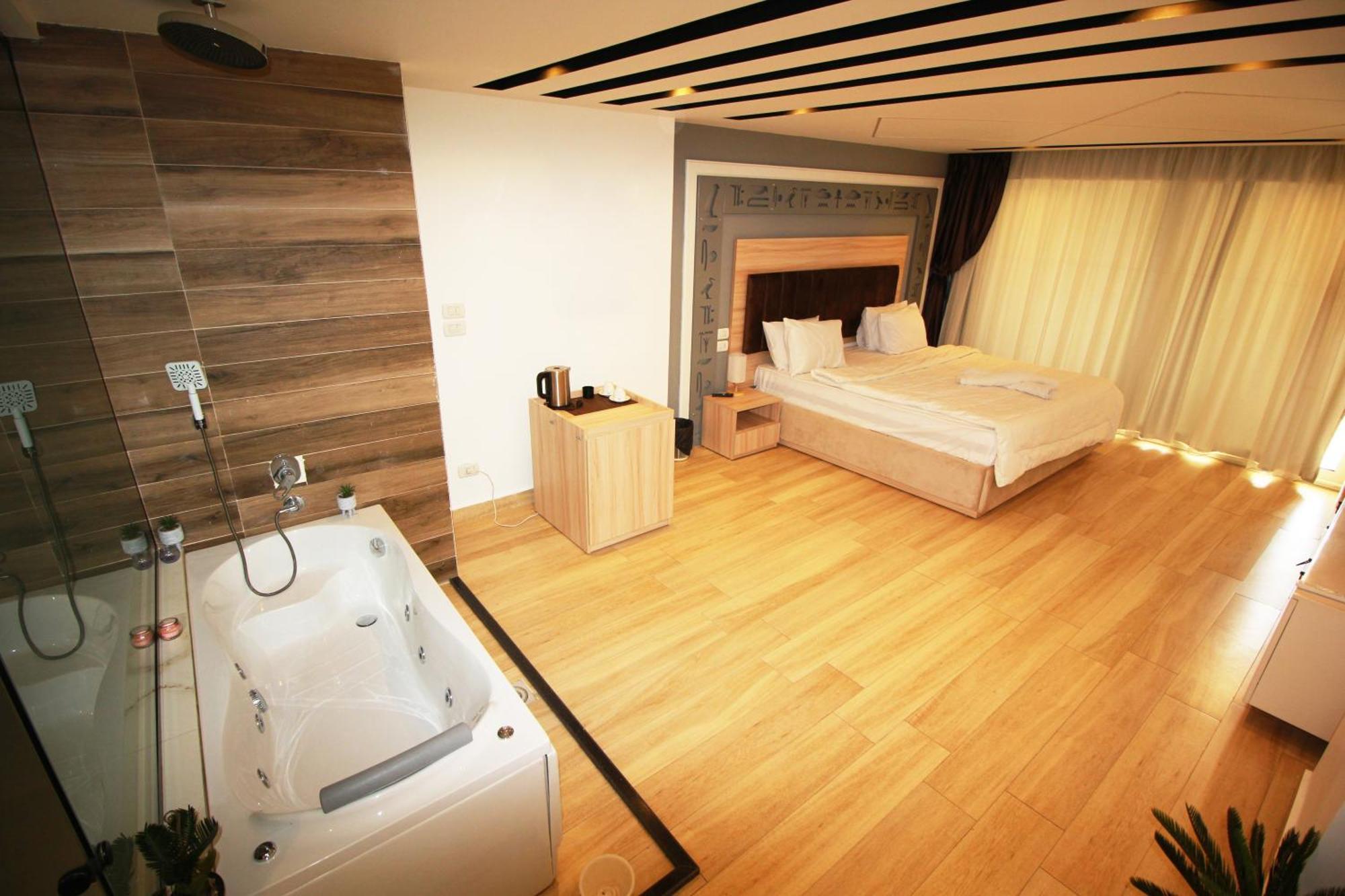 The Platinum Pyramid View Inn Kafret el-Gabal Εξωτερικό φωτογραφία