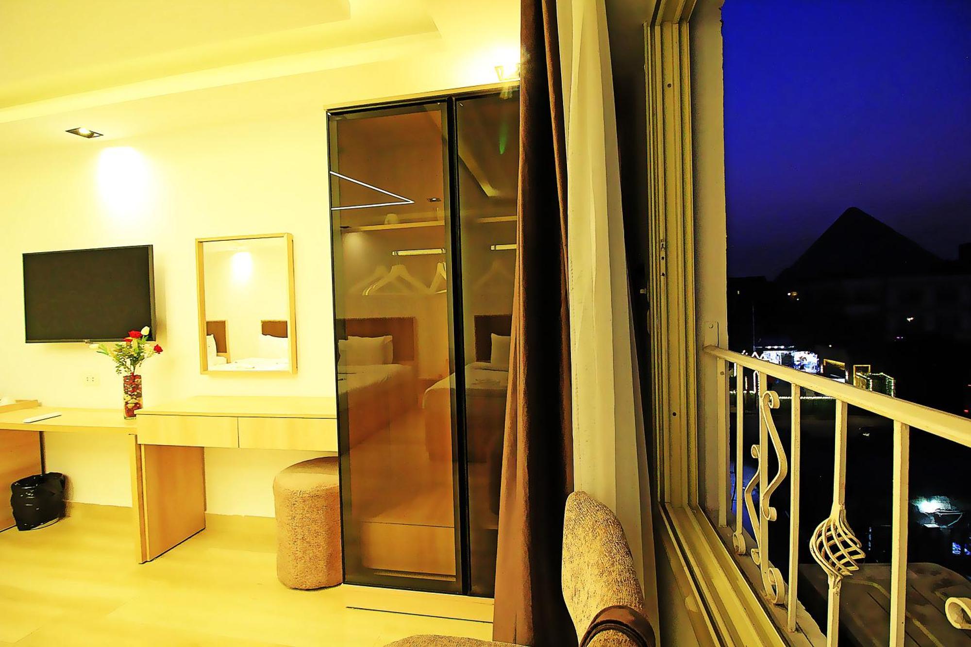 The Platinum Pyramid View Inn Kafret el-Gabal Εξωτερικό φωτογραφία
