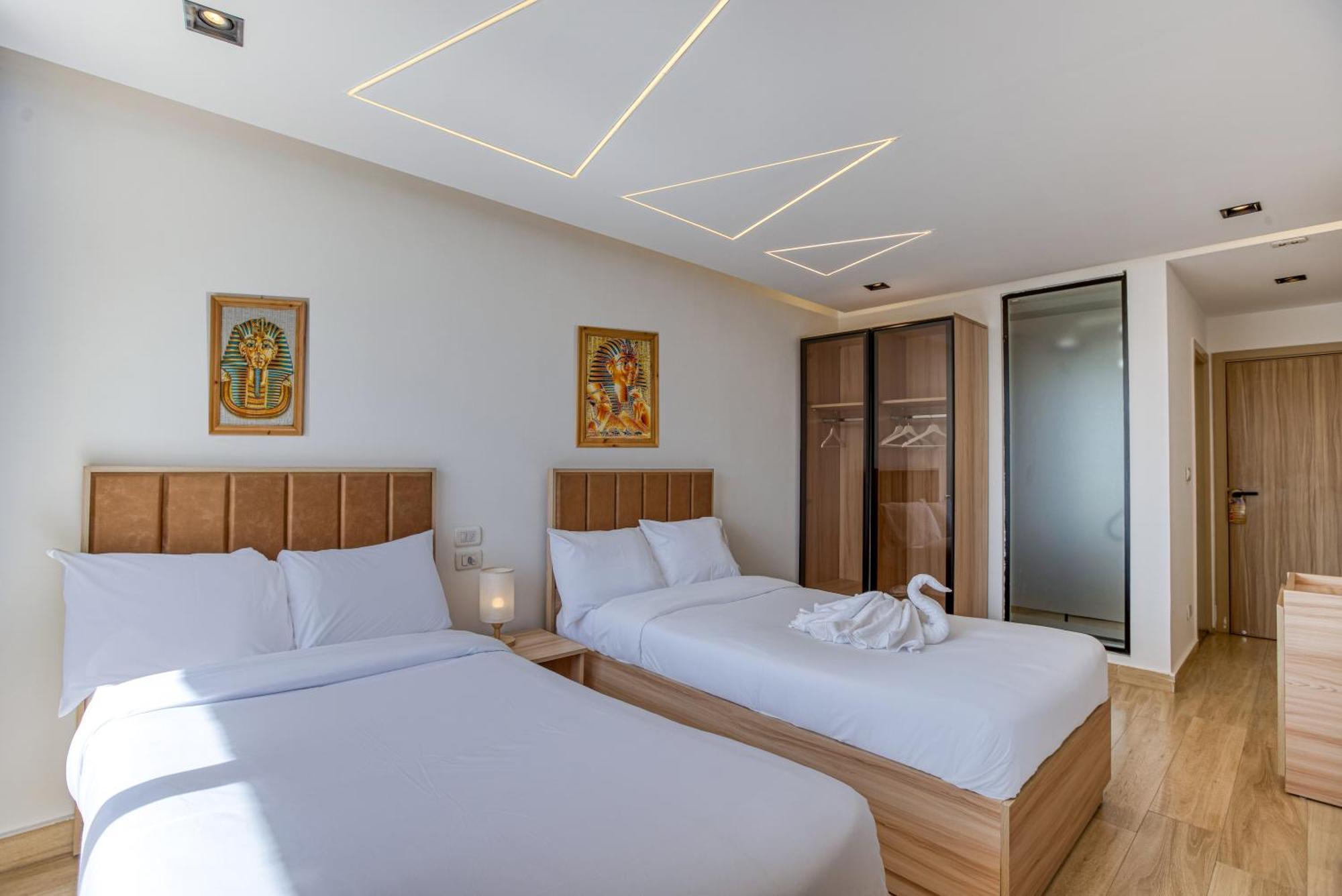 The Platinum Pyramid View Inn Kafret el-Gabal Εξωτερικό φωτογραφία