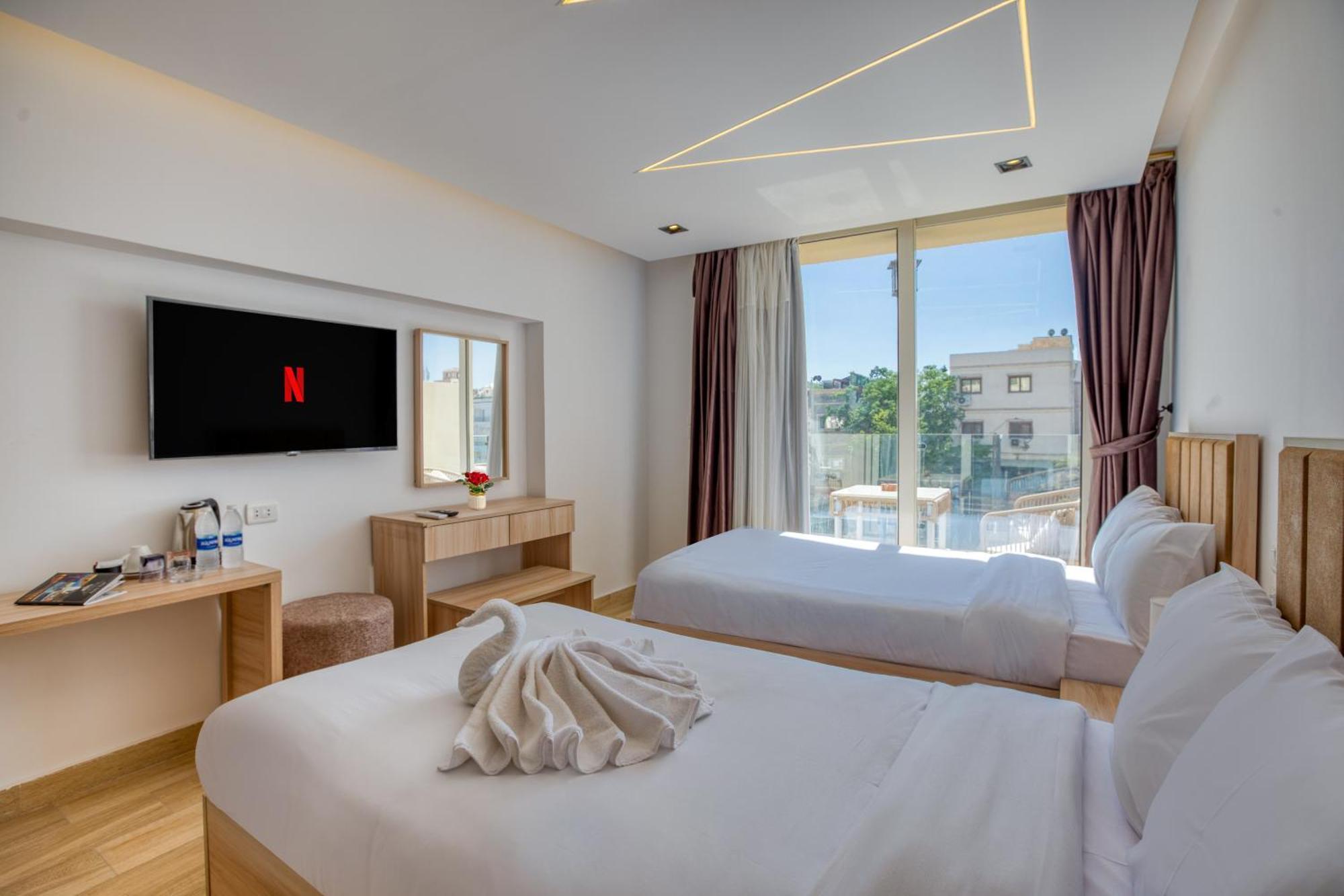 The Platinum Pyramid View Inn Kafret el-Gabal Εξωτερικό φωτογραφία