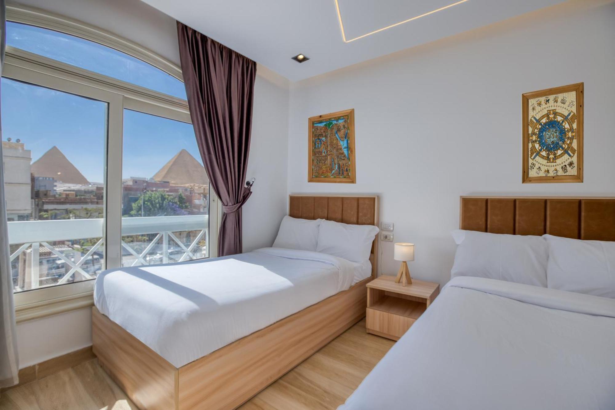 The Platinum Pyramid View Inn Kafret el-Gabal Εξωτερικό φωτογραφία